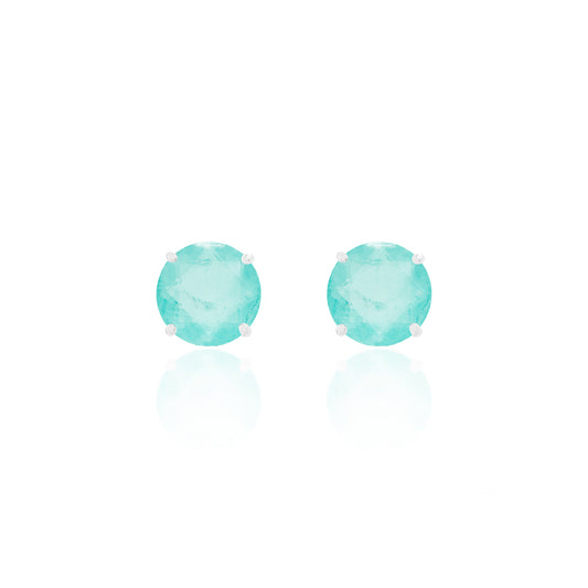 Chelsea Colombian Emerald Earrings — 10MM