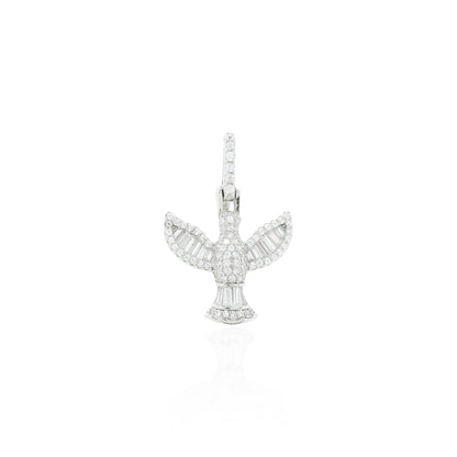 Ascension Necklace Pendant | Natural White Zircon