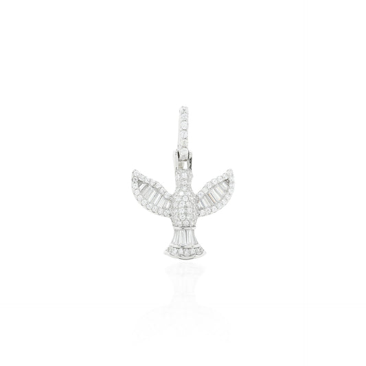 Ascension Necklace Pendant | Natural White Zircon