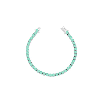 The Chivor Colombian Emerald Tennis Bracelet - 3mm