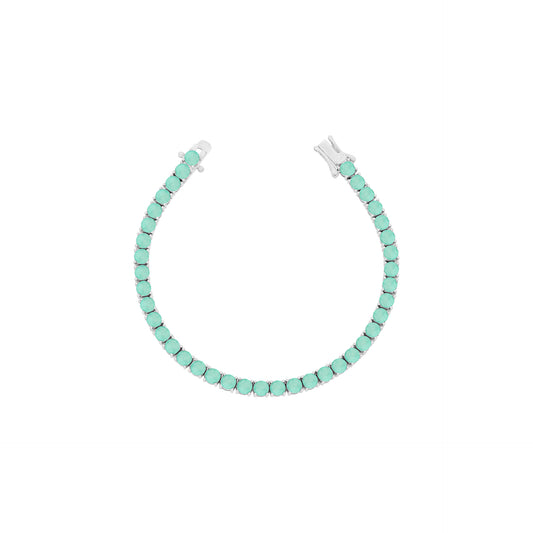The Chivor Colombian Emerald Tennis Bracelet - 3mm