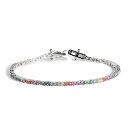 The Chelsea Spectrum Tennis Bracelet